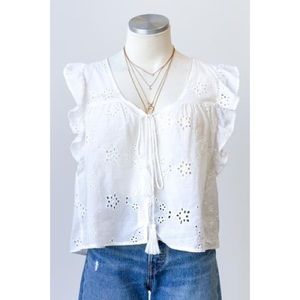 White Lace Blouse